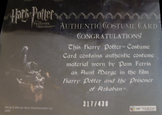 Aunt Marge's Jacket - Back