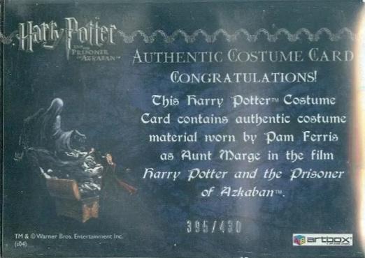 Aunt Marge's Jacket - Back