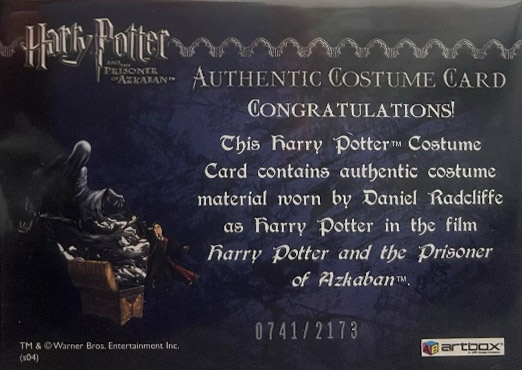 Harry Potter's Cardigan - Back