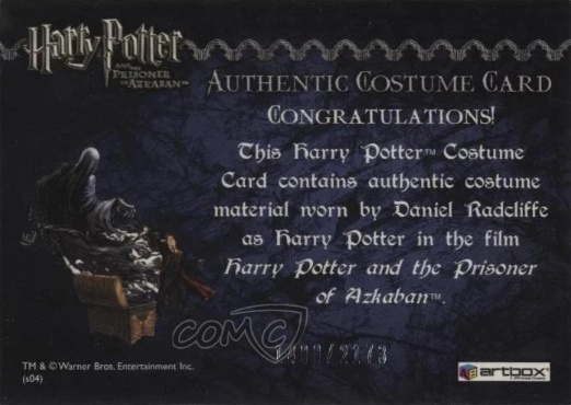 Harry Potter's Cardigan - Back