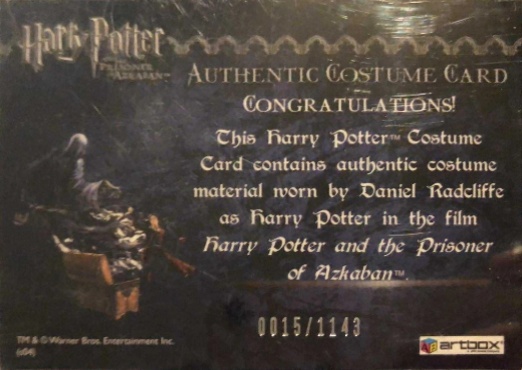 Harry Potter's Quidditch Robe - Back