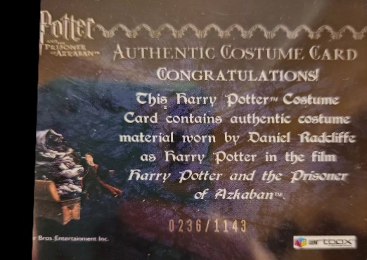 Harry Potter's Quidditch Robe - Back