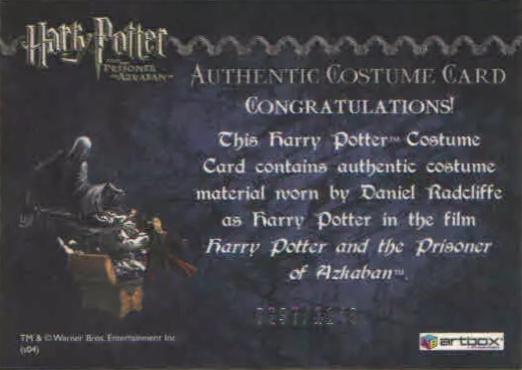 Harry Potter's Quidditch Robe - Back