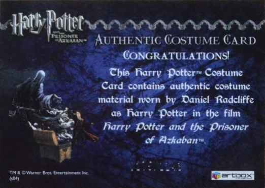 Harry Potter's Quidditch Robe - Back