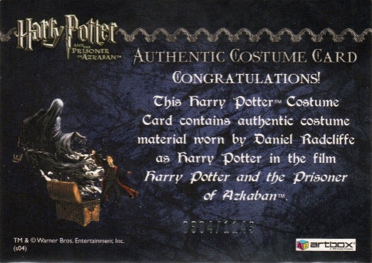 Harry Potter's Quidditch Robe - Back