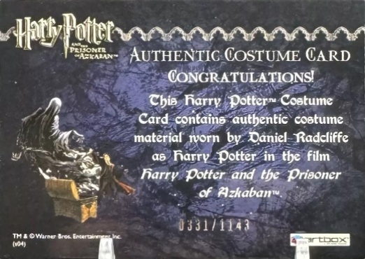 Harry Potter's Quidditch Robe - Back