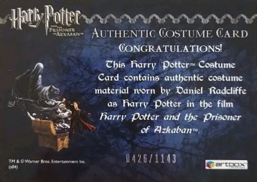 Harry Potter's Quidditch Robe - Back