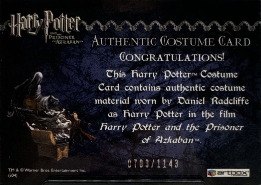 Harry Potter's Quidditch Robe - Back