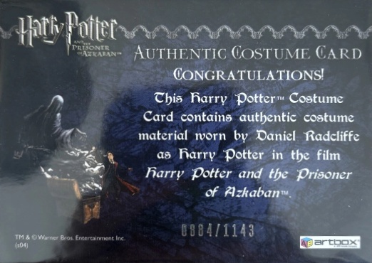 Harry Potter's Quidditch Robe - Back