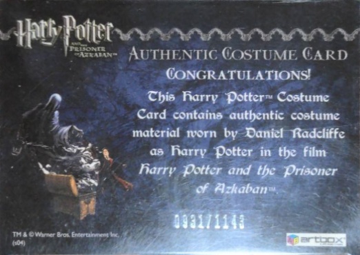 Harry Potter's Quidditch Robe - Back