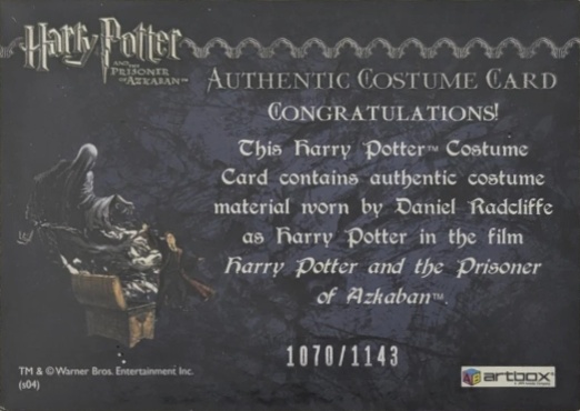 Harry Potter's Quidditch Robe - Back