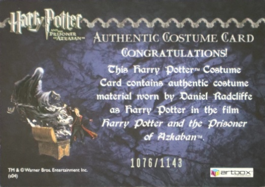 Harry Potter's Quidditch Robe - Back