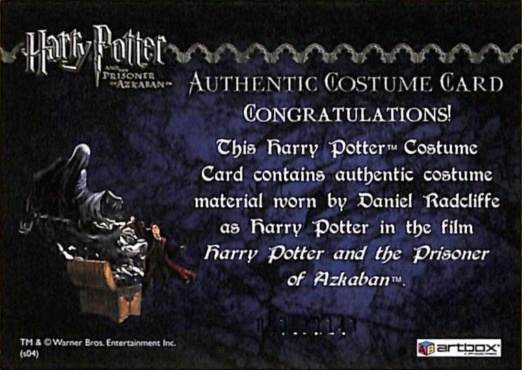 Harry Potter's Quidditch Robe - Back