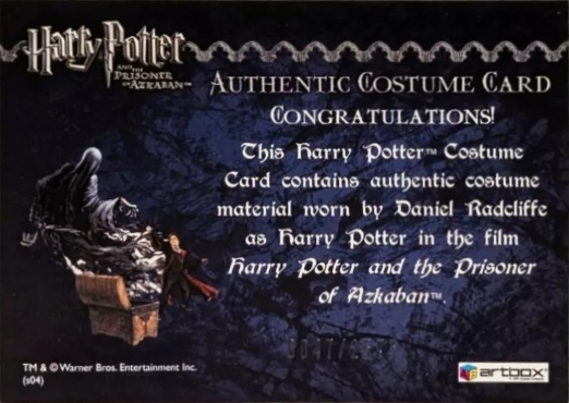 Harry Potter's School Cloak - Back