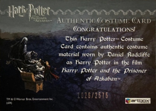 Harry Potter's School Cloak - Back