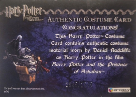 Harry Potter's School Cloak - Back