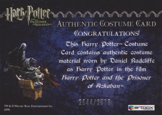 Harry Potter's School Cloak - Back