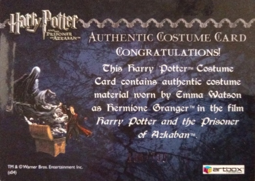 Hermione's Trousers - Back