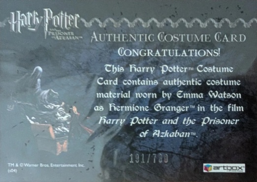 Hermione's Trousers - Back