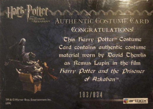 Remus Lupin's Shirt - Back