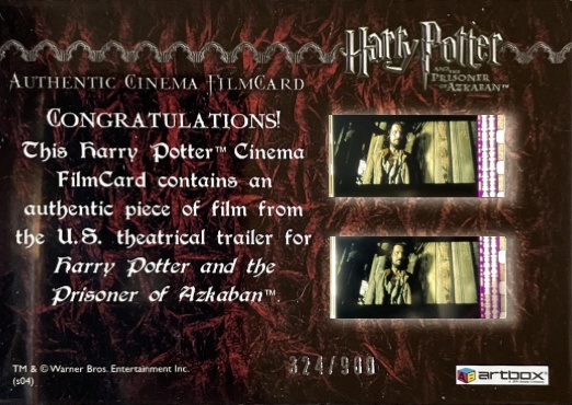 Harry and Owl in Courtyard - Back