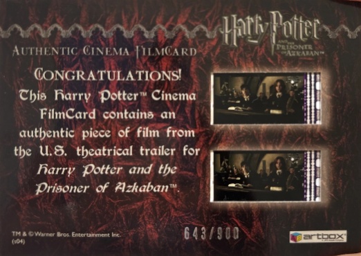 Harry and Owl in Courtyard - Back