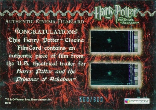 Harry and Owl in Courtyard - Back