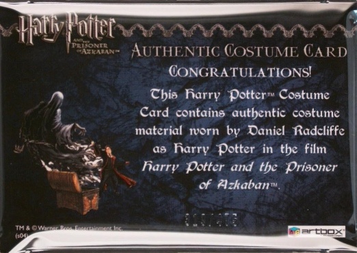 Harry Potter's Grey T-Shirt - Back