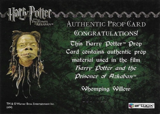 The Whomping Willow - Back