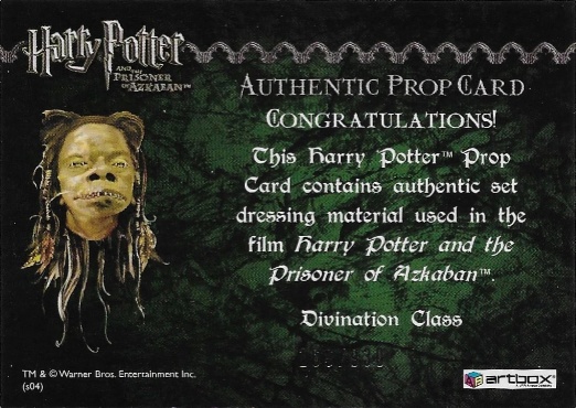 Divination Class Cloth - Back