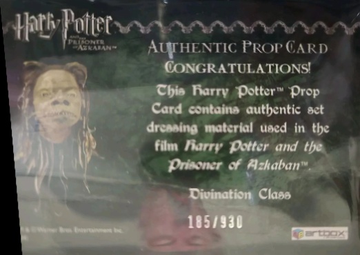 Divination Class Cloth - Back