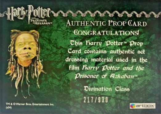 Divination Class Cloth - Back