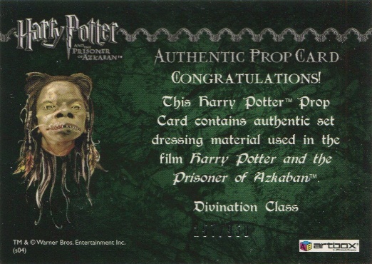 Divination Class Cloth - Back