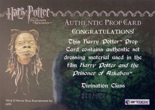 Divination Class Cloth - Back