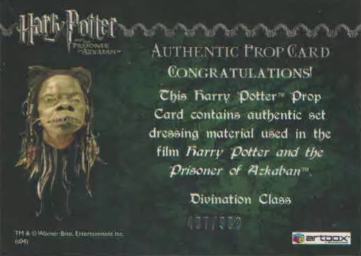 Divination Class Cloth - Back