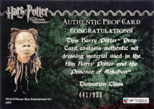 Divination Class Cloth - Back