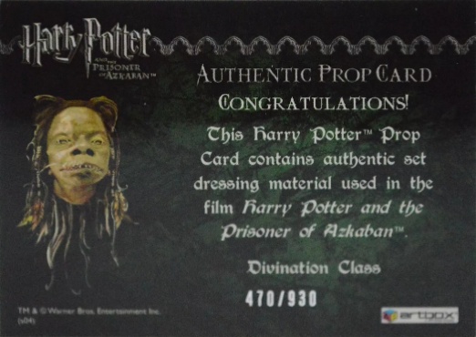 Divination Class Cloth - Back