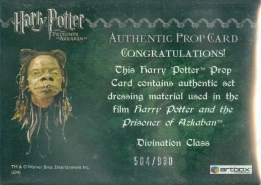 Divination Class Cloth - Back