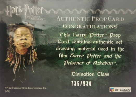 Divination Class Cloth - Back