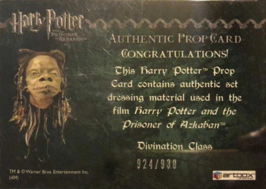 Divination Class Cloth - Back