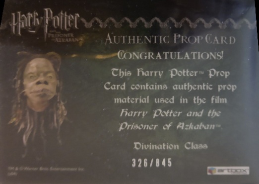 Divination Class Table Cloth - Back