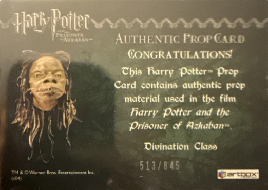 Divination Class Table Cloth - Back