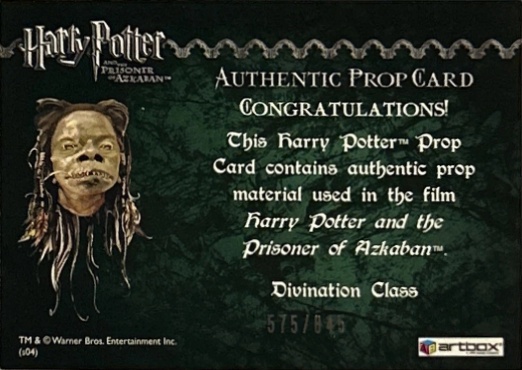 Divination Class Table Cloth - Back