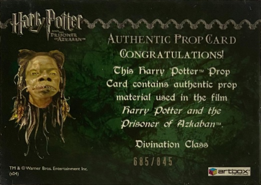 Divination Class Table Cloth - Back