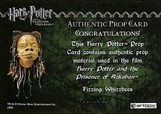 Fizzing Whizzbees - Back