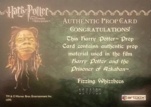 Fizzing Whizzbees - Back