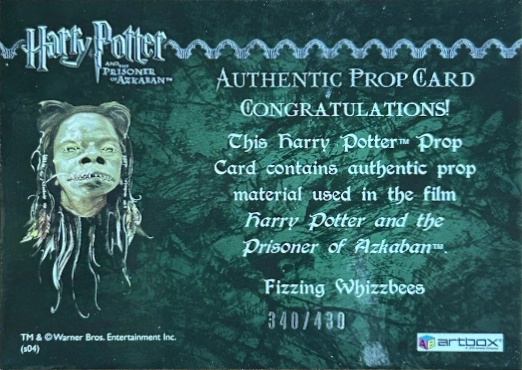 Fizzing Whizzbees - Back