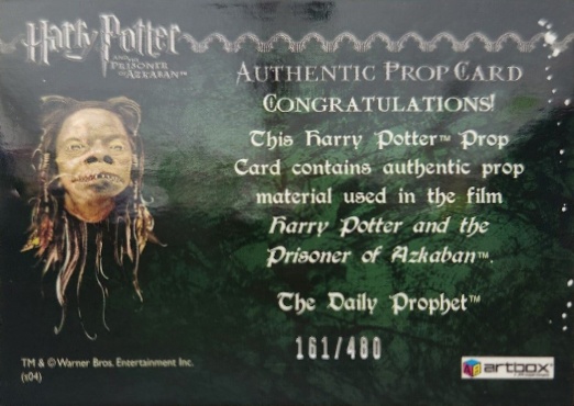 The Daily Prophet - Back