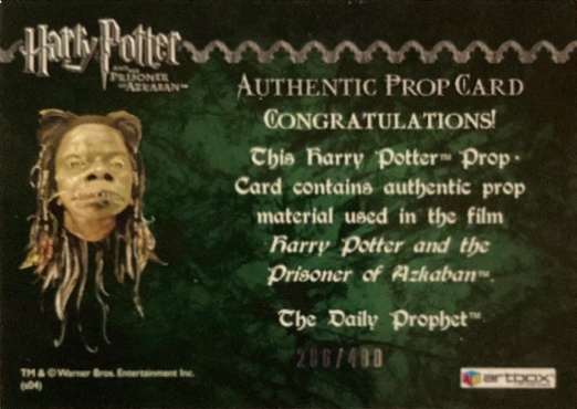 The Daily Prophet - Back