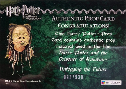 Unfogging the Future - Back